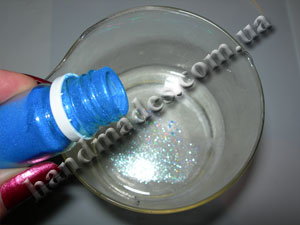 Мастер-класс по мыловарению: Новогодние снежинки Шаг 6