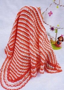 Вязаная шаль