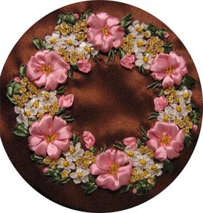 вышивка лентами