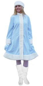 как сшить костюм Снегурочки