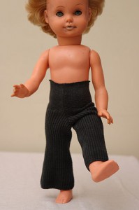 как сшить штаны кукле