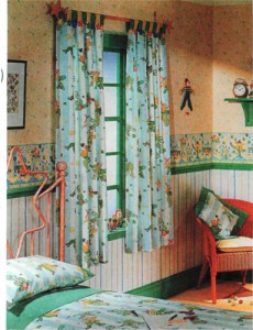 как пошить шторы в детскую